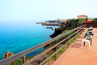 Il solarium sul mare